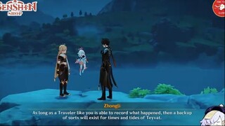 Genshin Impact -- Cốt truyện ZHONGLI - VỊ THẦN ĐẠO LÝ...! -- Thư Viện Game