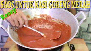 RESEP BUMBU SAOS UNTUK NASI GORENG MERAH.