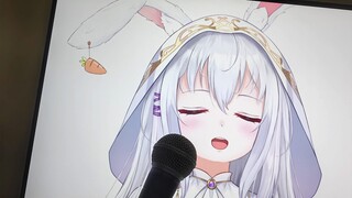 皮套终于学自己直播了！！中之人退休！