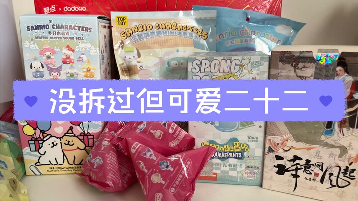 【拆盲盒】今日快乐拆拆～