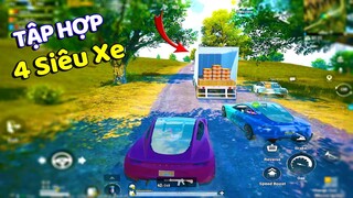 Gom Đủ 4 Skin Siêu Xe Tesla Tổ Chức Đua và Bảo Vệ Xe Tải Tesla | PUBG MOBILE