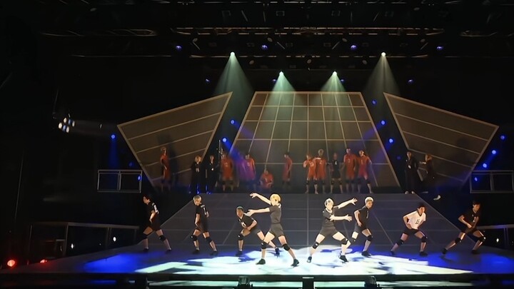 [Haikyuu! Stage Play] The Palace Twins (very cute so I cut it)
