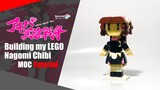 Building My LEGO Nagomi Chibi from Akiba Maid War | Somchai Ud