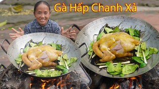 Bà Tân Vlog - Lần Đầu Làm Gà Hấp Chanh Xả Siêu To Khổng Lồ Và Cái Kết