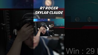 R7 ROGER WR 88% KETEMU PENJOKI ?! SKYLAR CLAUDE AUTO GENDONG !!
