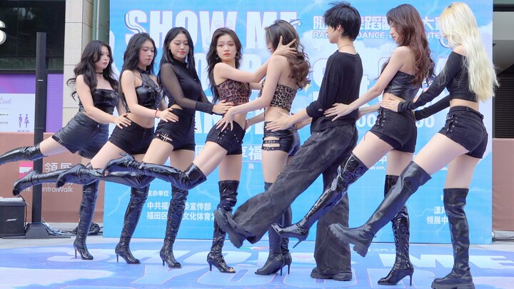 超强阵容！宣美 tail 改编 kpop路演翻跳全体直拍 深圳bz随舞