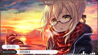 「Nightcore」→ Distance「Kana Nishino」