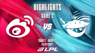 [Highlights] AL vs. WBG- Game 2 | Tuần 2 Ngày 7 | LPL Mùa Xuân 2022