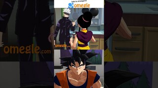 Goku Goes On Omegle Pt. 30 #goku #gojo #anime