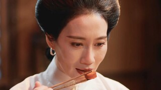 女人突然察觉饭菜里被下了毒，可却已经为时已晚