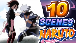 Les 10 MEILLEURES SCÈNES de TOUT NARUTO !