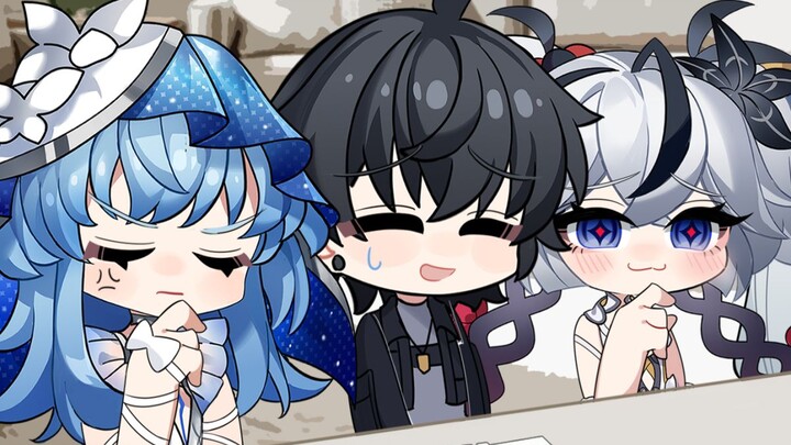 [Mingchao] It is more important than anything else for you three to live a good life.