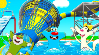 Roblox Oggy สร้าง Word สวนน้ำที่ใหญ่ที่สุดพร้อมแจ็ค ใน Waterpark Tycoon Rock Indian Gamer