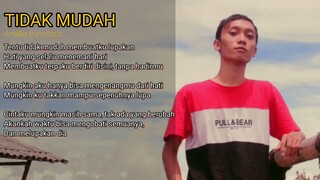 Andika BuncAzca - 02. Tidak Mudah (Official Audio)