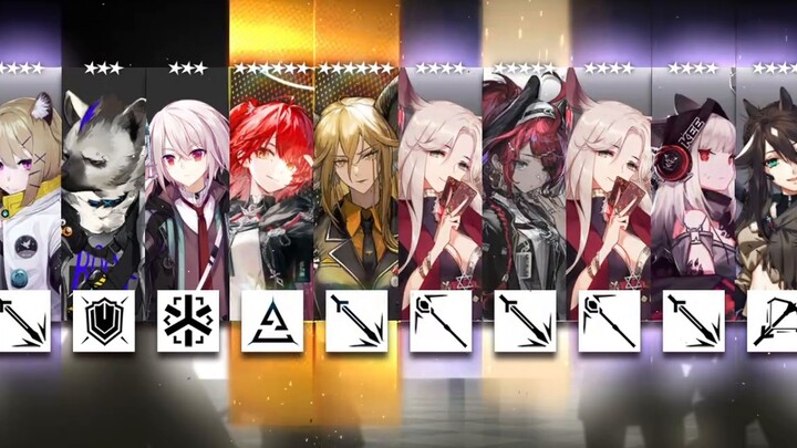 "Get 5⭐️ or more operators within 10 visits" IV