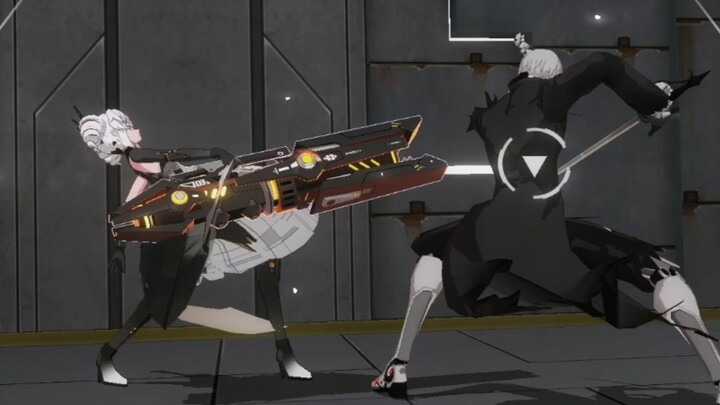 “Punishing: Gray Raven” – The Rose Swordsman: “Sis, why are you striking a pose here?”