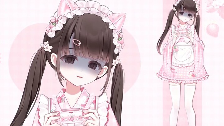 [live2d free\mass sale model] It's so sweet that she feels like she's going to grow twin tails! A sm