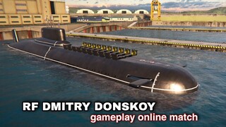 Modern Warships: RF DMITRY DONSKOY gameplay online match.
