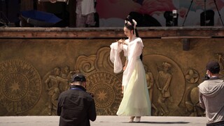 【Flower Chao Festival】Puxin girl dared to go on stage to dance the opening dance after only practici