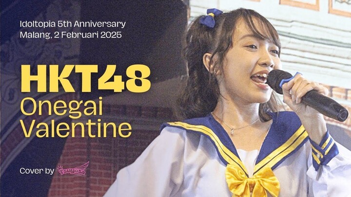 HKT48 - Onegai Valentine (Cover by TSUYOSA) @Idoltopia 5th Anniversary (Malang, 2 Feb 2025)