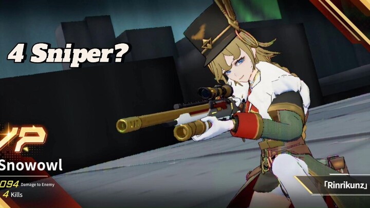 4 Snipers?