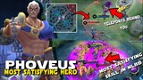 NEW HERO PHOVEUS | MOST SATISFYING HERO IN MLBB | TELEPORTS TO DASHING HEROES AND OP 1ST SKILL!