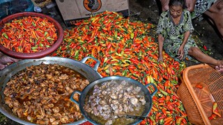 RICA RICA PEDAS MBOK USREK BOYOLALI, PEDES NGAWUR LOMBOK SEKEBON DIMASAK SEMUA