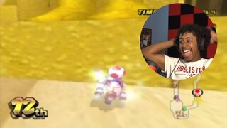 Poof Gets Trolled This Time | Trying to Win at Mario Kart Wii Online Gets Worse | (Skylight Reacts)