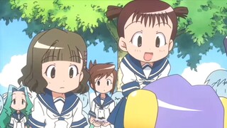 The uncle was so fascinated by the cuteness of mayonnaise that he blushed!