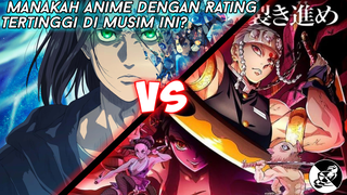 5 ANIME DENGAN RATING TERTINGGI DI MUSIM INI!!_Anime - anime apa sajakah yang akan masuk?