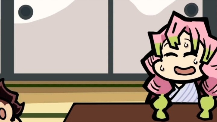 [Q version funny] 94 seconds to watch Demon Slayer Sword Village