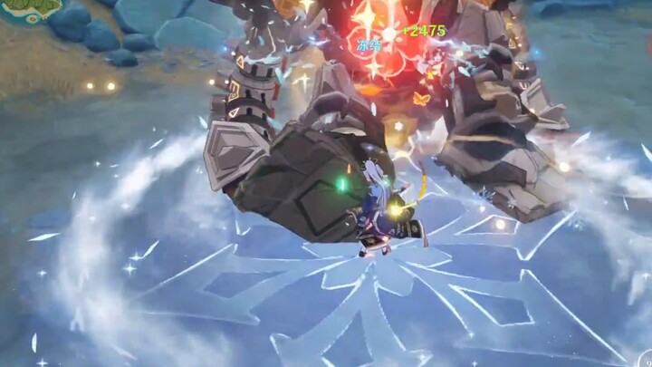 [ Genshin Impact ] The strongest relay team? walnut! God! best match!