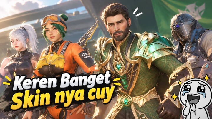 ku dapat skin baru nih cuy, rating donks