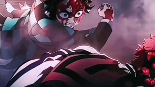 Who would have thought that the greatest blow to Rui was actually Tanjiro's little fist～