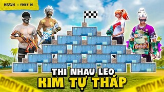 Cùng xây Kim tự tháp và chạy đua ném bom cực chiến | HEAVY Free Fire