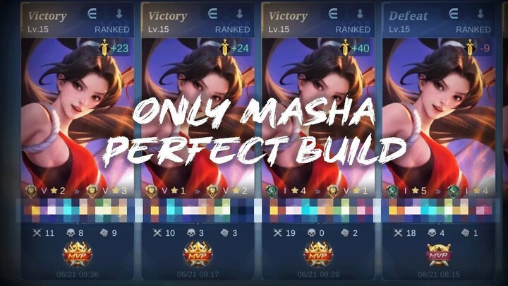 ONLY MASHA in the New Season! Part 1 Perfect Build Revealed!