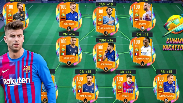 พระเจ้าช่วย! วันหยุดฤดูร้อนในตำนานเต็มรูปแบบ Europe Event Special Squad Builder - FIFA Mobile 22