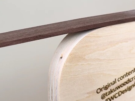 طريقة سهلة لثني الخشب!