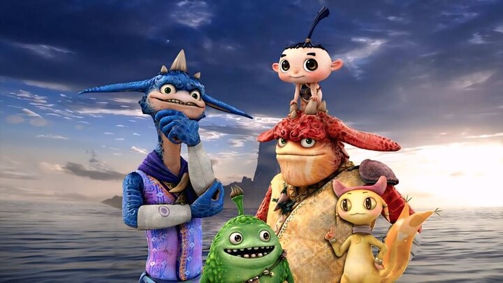 DUBB INDO FILM KARTUN SEDIH "Mononokeshima No Naki" Naki and friends