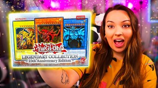 A NEW RARITY?! OPENING THE Yu-Gi-Oh! 25th ANNIVERSARY LEGENDARY COLLECTION +GIVEAWAY!
