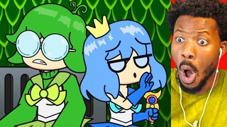 BigB Reacts to Rainbow Friends, But They're ANIME?!