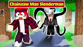 HACHI PHÁT HIỆN CHAINSAW MAN SLENDERMAN SIÊU KINH DỊ TRONG MINECRAFT*HACHI CHAINSAW MAN SLENDERMAN*