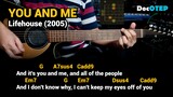 You and Me - Lifehouse (2005) Easy Guitar Chords Tutorial with Lyrics