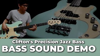 Clifton Precision Jazz Bass Demo by Jikyonly