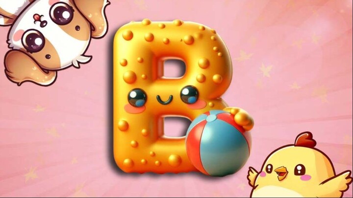 Letter B song | ABC Song | Alphabet song | Nursery Rhymes & Kids Songs - Flixberry