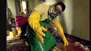 利用化学杀人真恐怖！！在房车里生产本城最纯的冰毒、用毒气干掉二道贩子、氢氟酸灭尸《致命毒师》