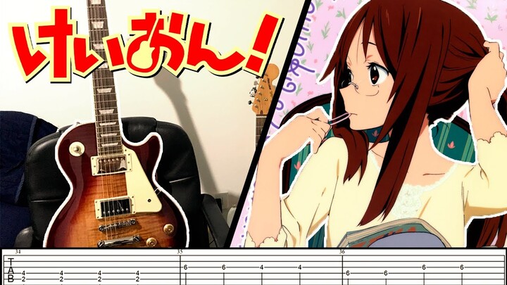 [TABS] K-ON!【LOVE】[DEATH DEVIL] Guitar Cover