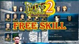 Free Skill List (Explained) -  AOT 2 Final Battle