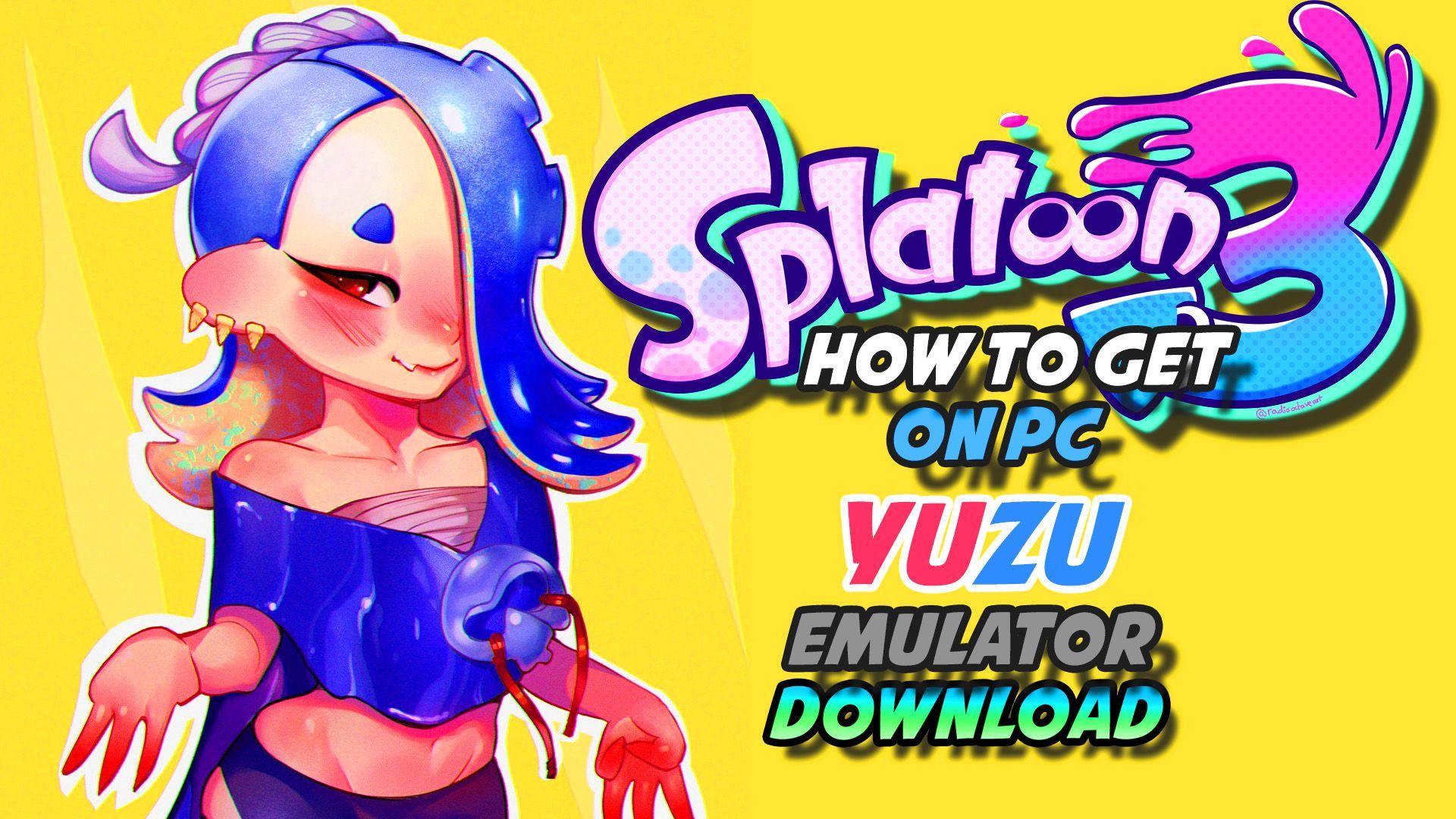 How to Get Splatoon 3 NSW on PC | YUZU Installation | Full XCI Game Download  - Bilibili