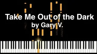 Take Me Out of the Dark by Gary Valenciano Piano Synthesia Tutorial with music sheet
